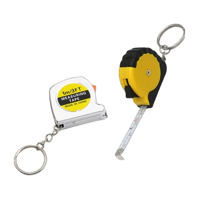 Keychain Tape Measure 3Ft Small Metric and Inches Measuring  Tape,Retractable Tape Measure for Home Woodworking - AliExpress